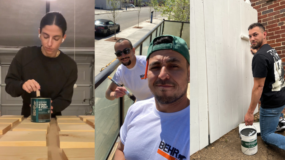 DIYers Bring BEHR Home Behr Paint Company